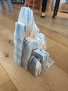 Bumbu Toys Wooden Mountain Cliff